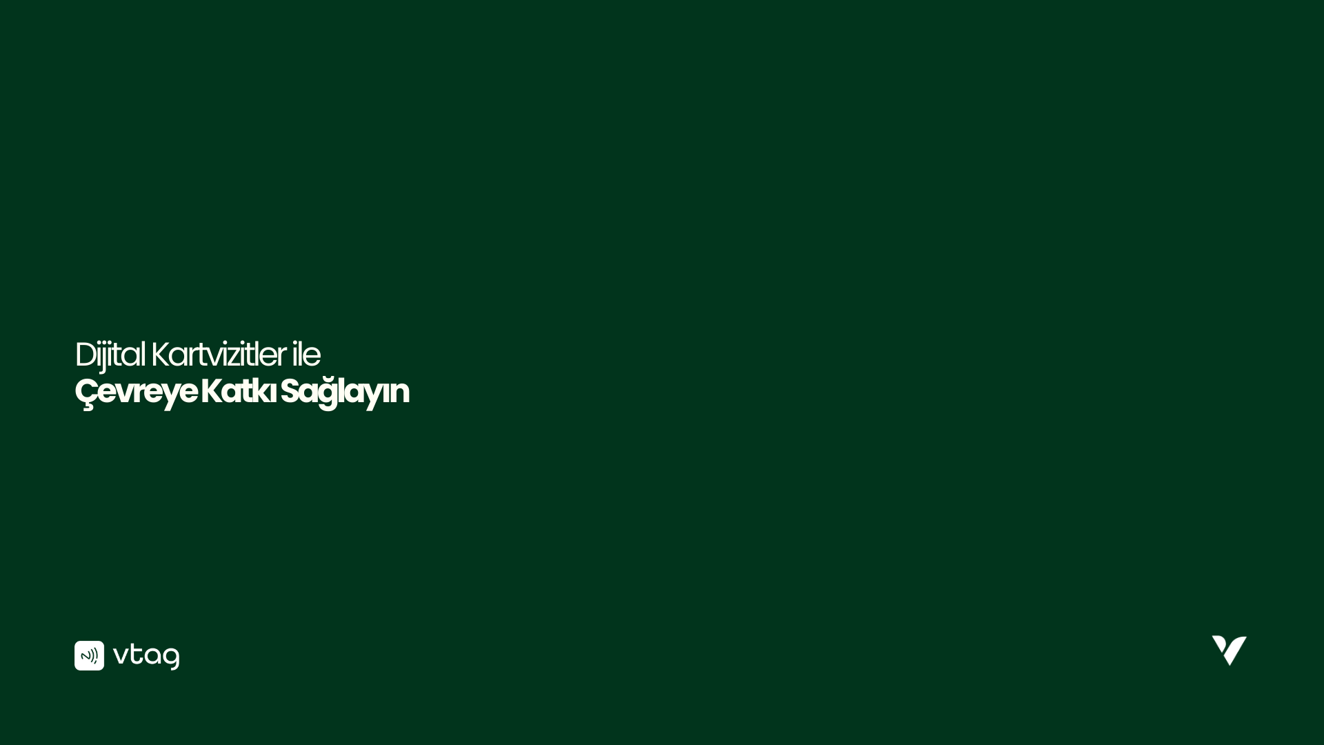 Dijital Kartvizitler ile Çevreye Katkı Sağlayın